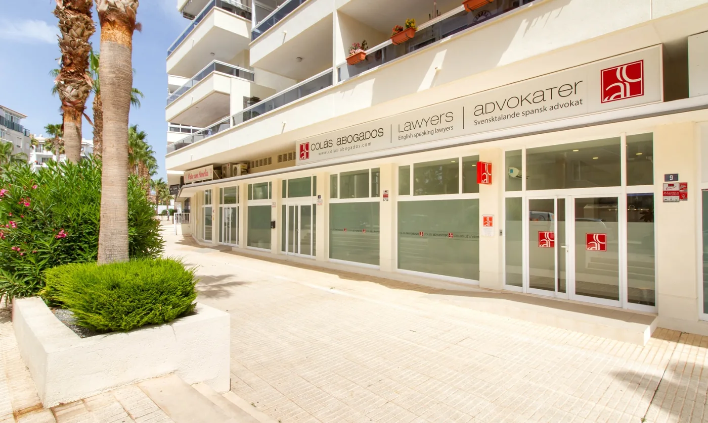 Colás Abogados juristkontor i Alfaz del Pi, Costa Blanca — spansk jurist för svenska kunder
